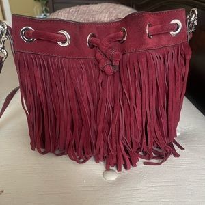 Velvet Burgundy Crossbody